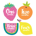 Lucy Darling, Baby - Nursery Organization,  Little Tutti Fruity Monthly Stickers