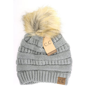 Eden Lifestyle, Accessories - Hats,  Fur Pom Pom Beanie