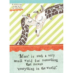 Curly Girl Design, Gifts - Greeting Cards,  Giraffe Greeting Card