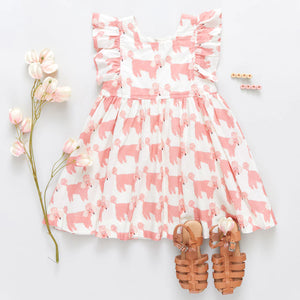 Pink Chicken New York Elsie Dress - Poodle Party - Eden Lifestyle