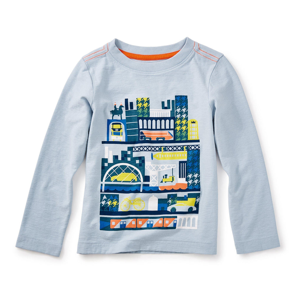 Tea Collection, Baby Boy Apparel - Tees,  Glasgow Graphic Tee