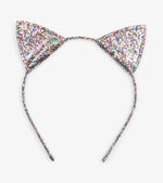 Hatley, Accessories - Bows & Headbands,  Hatley - Glitter Kitty Headband
