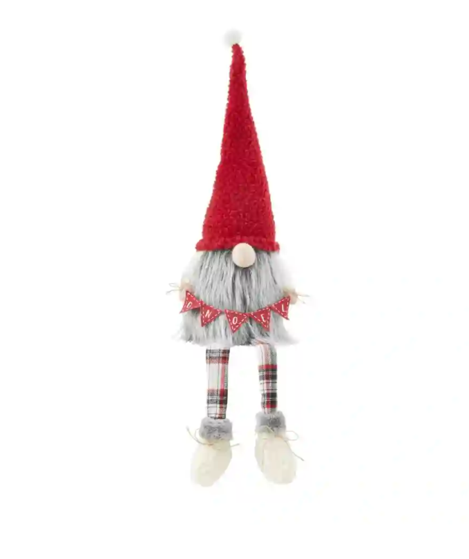 Mud Pie Christmas Dangle Leg Gnome - Eden Lifestyle