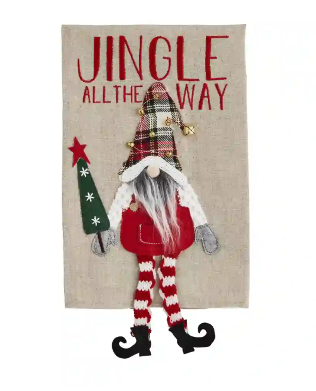Mud Pie Dangle Gnome Towel - Eden Lifestyle