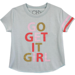 Chaser, Girl - Shirts & Tops,  Chaser Girls Go Get it Girl! Tee