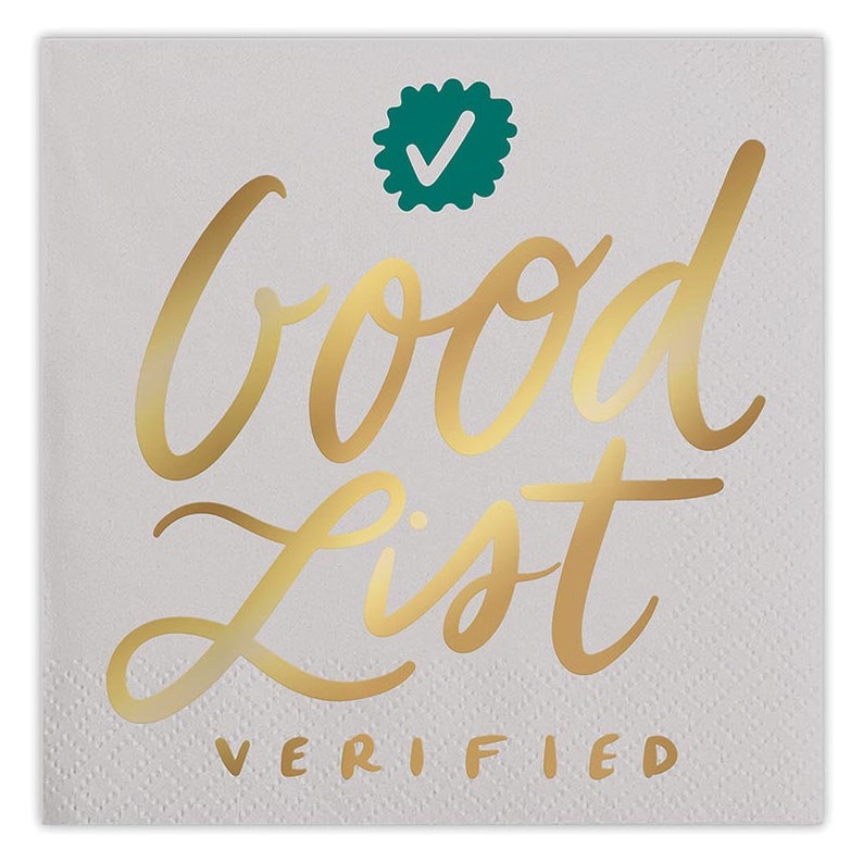 The Good List Napkin - Eden Lifestyle