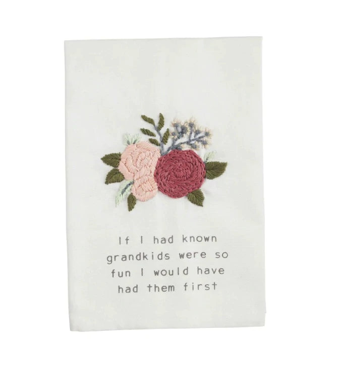 Mud Pie Funny Mom Towels - Eden Lifestyle
