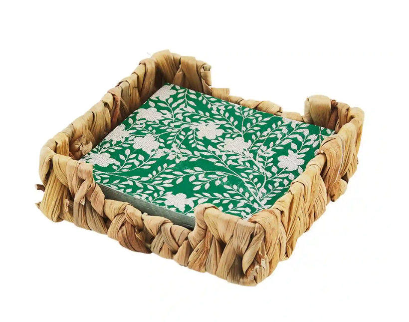 Mud Pie Napkin Basket - Eden Lifestyle