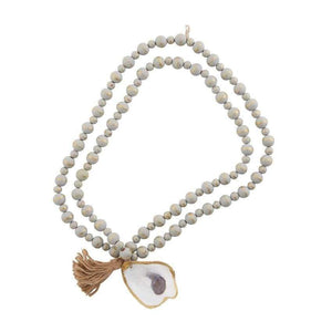 Grey Oyster Decorative Beads - Eden Lifestyle