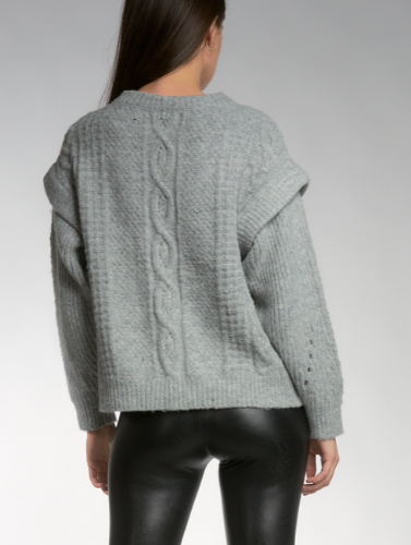 Grey Sweater - Eden Lifestyle