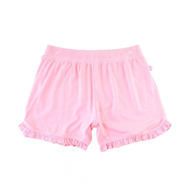 Ruffle Butts, Girl - Shorts,  Pink Active Ruffle Shorts
