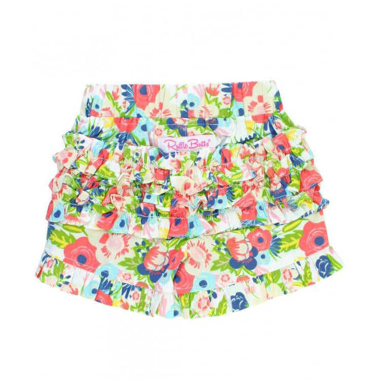 Ruffle Butts, Girl - Shorts,  English Garden Ruffle Shorts