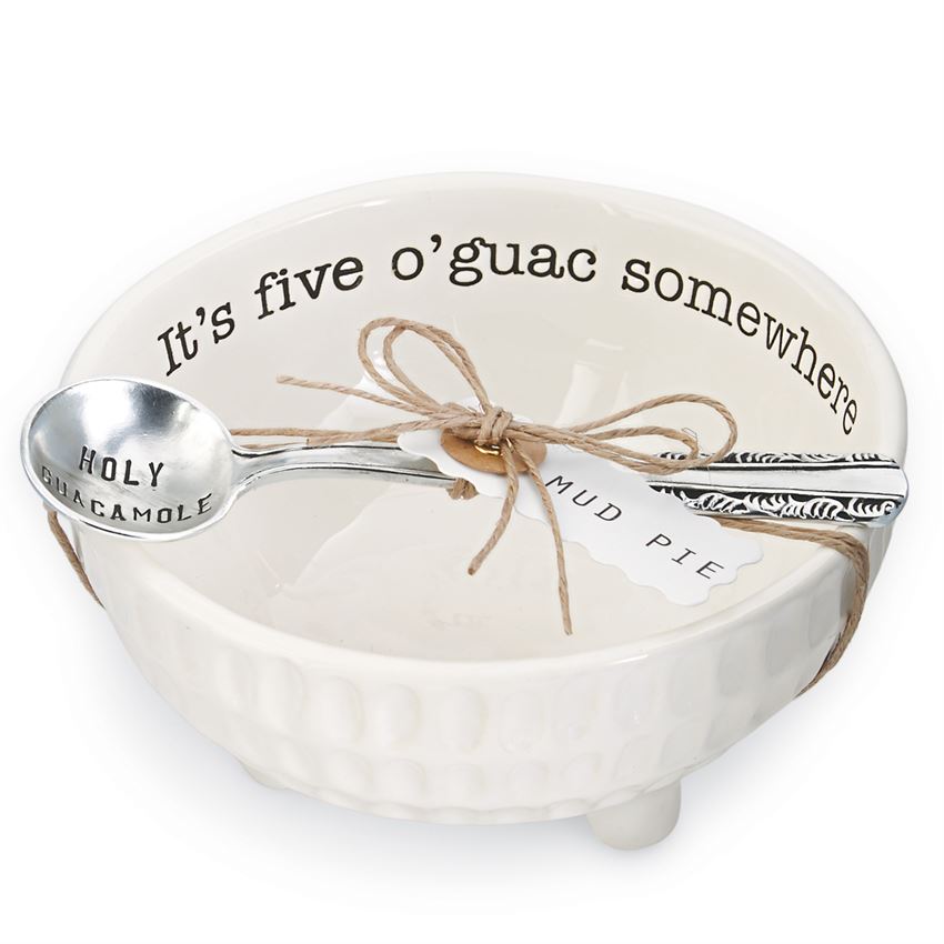 Mud Pie, Home - Serving,  Guacamole Dip Bowl Set