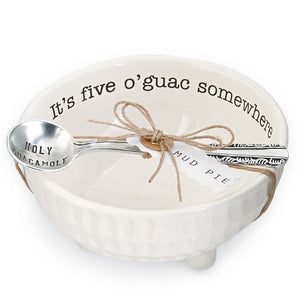 Mud Pie, Home - Serving,  Guacamole Dip Bowl Set