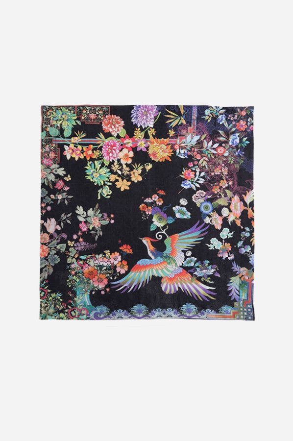 Johnny Was DREAMER NOIR PRINTED NAPKIN-SET OF FOUR - Eden Lifestyle