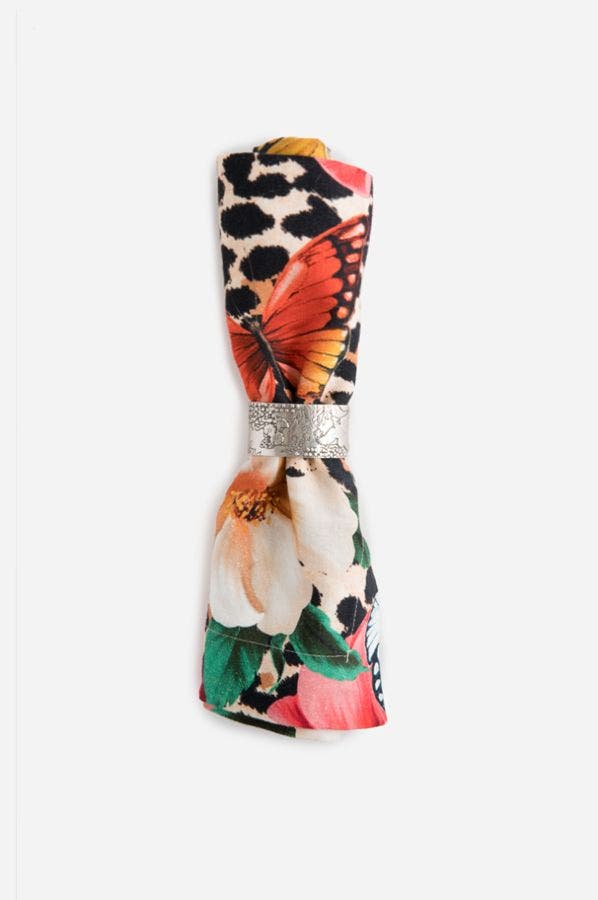 Johnny Was SANDRA PRINTED NAPKIN SET OF FOUR Eden Lifestyle