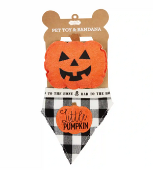 Mud Pie Halloween Pet Bandana and Toy Set - Eden Lifestyle