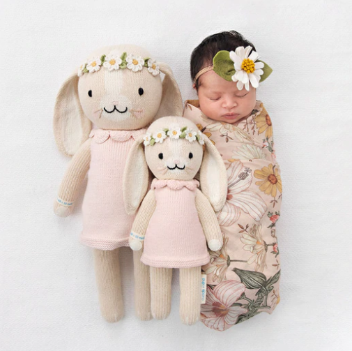 Cuddle+Kind Hannah the Bunny (Blush) Little 13" - Eden Lifestyle