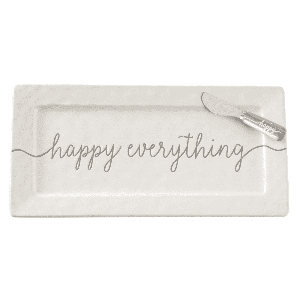 Mud Pie, Home - Serving,  Mud Pie - Happy Everything Hostess Tray