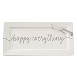 Mud Pie, Home - Serving,  Mud Pie - Happy Everything Hostess Tray