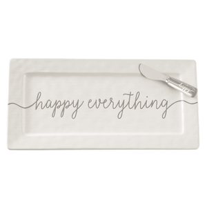 Mud Pie, Home - Serving,  Mud Pie - Happy Everything Hostess Tray