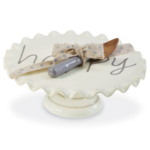 Mud Pie, Home - Serving,  Mud Pie - Happy Cake Pedestal Set