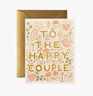 To the Happy Couple Greeting Card - Eden Lifestyle