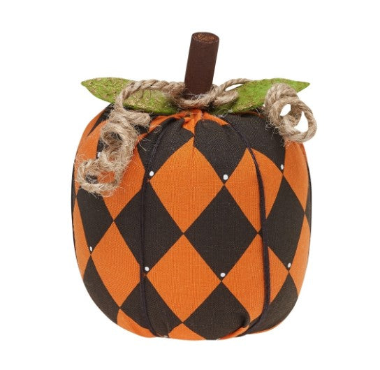 Collins, Home - Decorations,  Harlequin Pumpkin