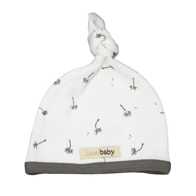 Loved Baby, Accessories - Hats,  L'oved Baby Organic Top-Knot Hat Gray Dandelion