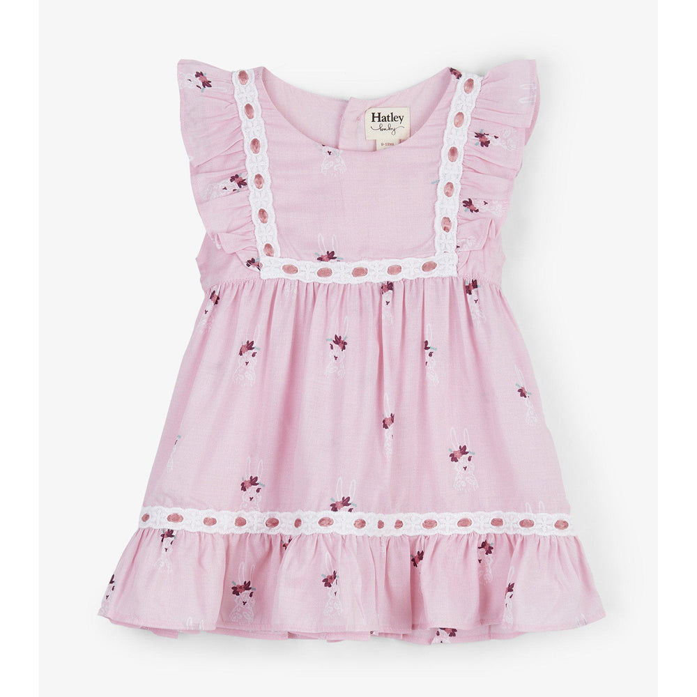 Hatley, Baby Girl Apparel - Dresses,  Hatley Bunny Fluffle Baby Party Dress