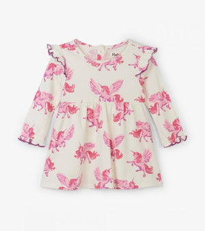 Hatley, Girl - Dresses,  Hatley Enchanted Unicorns Ruffle Cap Dress