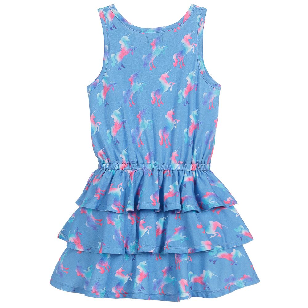 Hatley, Girl - Dresses,  Hatley Rainbow Unicorns Ruffle Dress