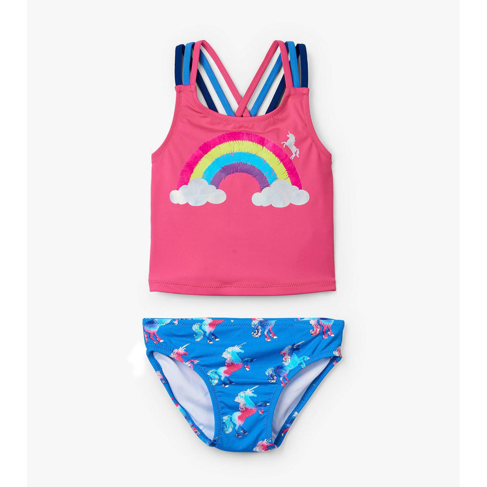 Girls online unicorn tankini
