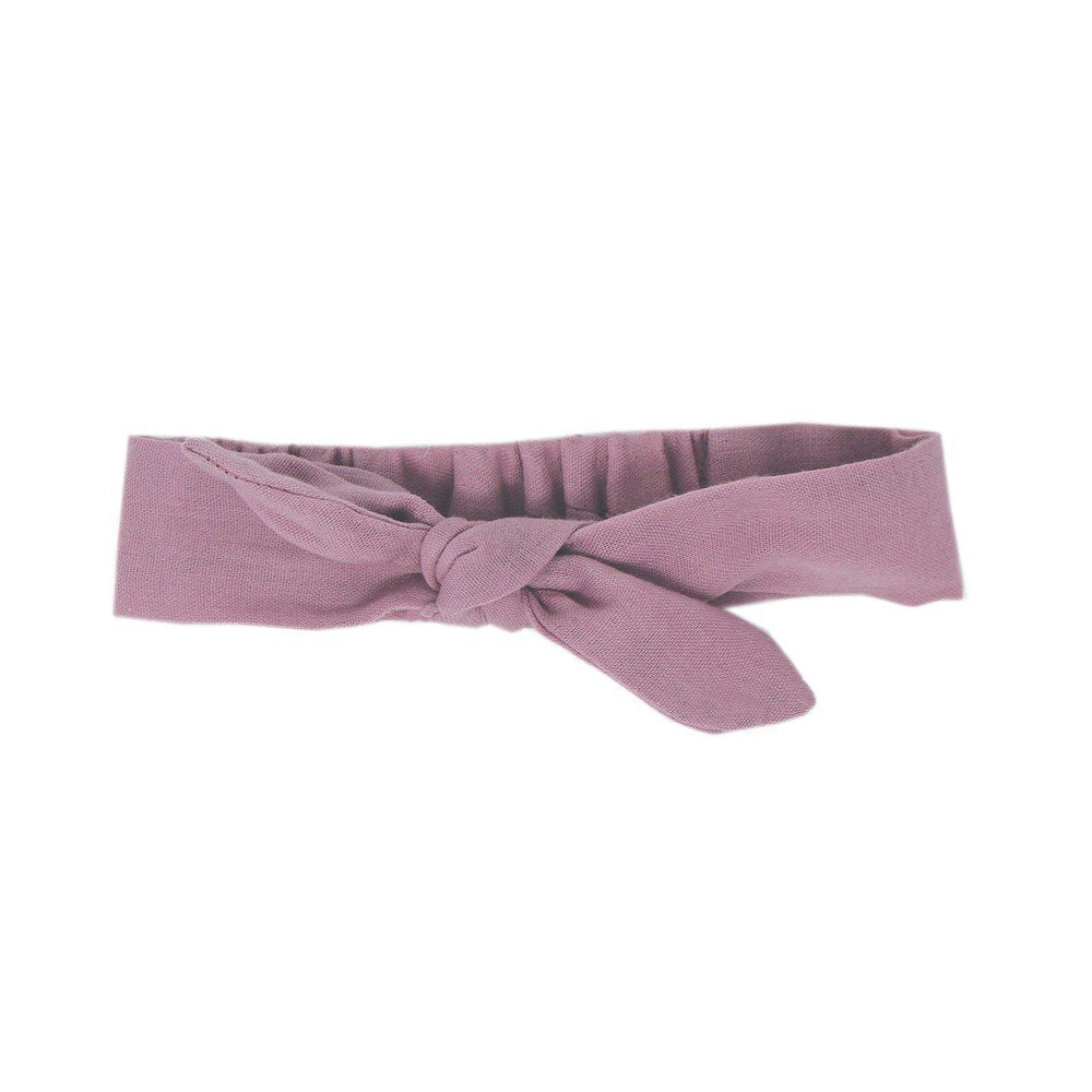 Loved Baby, Accessories - Bows & Headbands,  L'oved Baby Organic Muslin Tie Headband in Lavender
