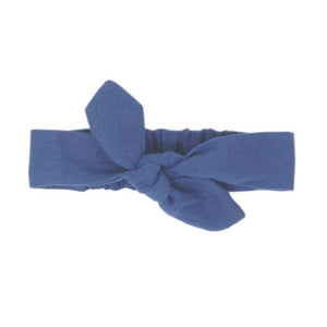 Loved Baby, Accessories - Bows & Headbands,  L'oved Baby Organic Muslin Tie Headband in Slate