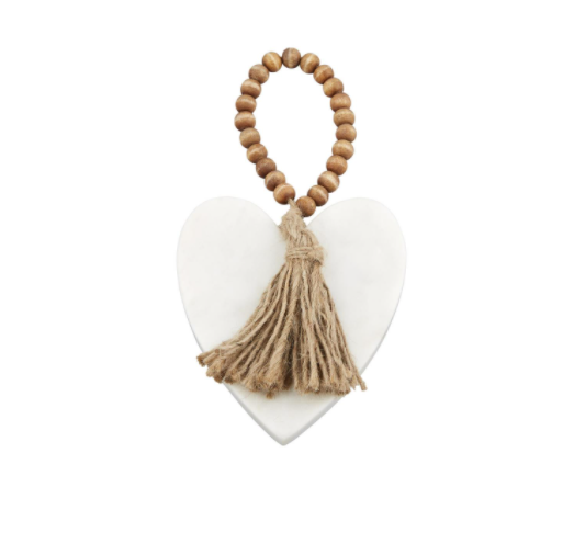 Mud Pie Marble Ornament - Eden Lifestyle
