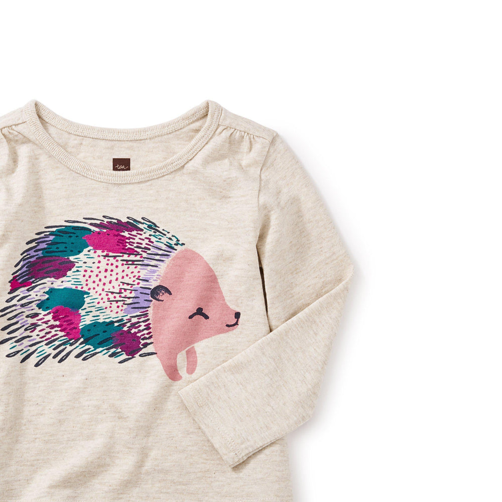 Tea Collection, Baby Girl Apparel - Shirts & Tops,  Hedgehog Graphic Tea