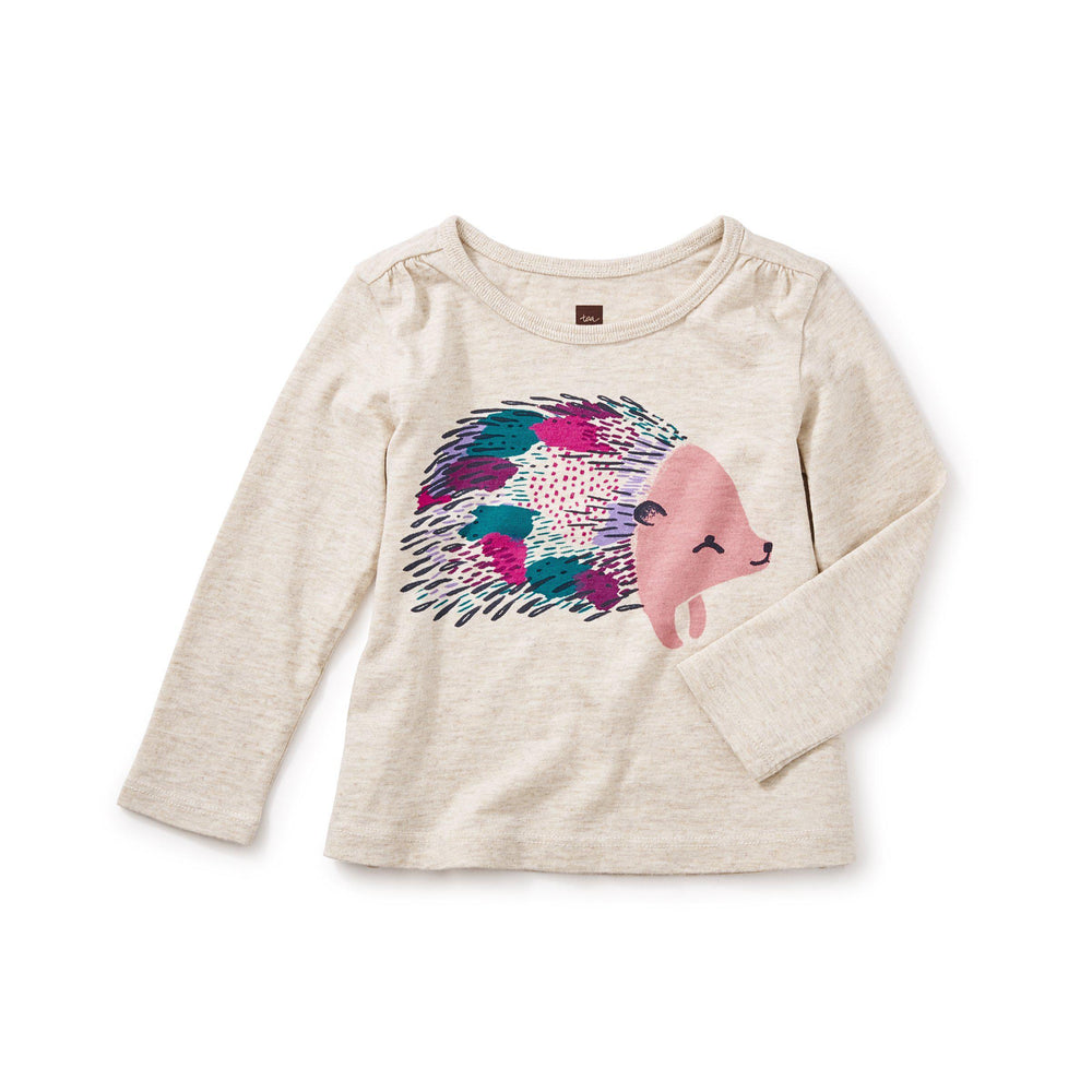 Tea Collection, Baby Girl Apparel - Shirts & Tops,  Hedgehog Graphic Tea