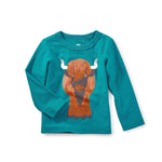 Tea Collection, Baby Boy Apparel - Tees,  Heeland Coo Graphic Tee