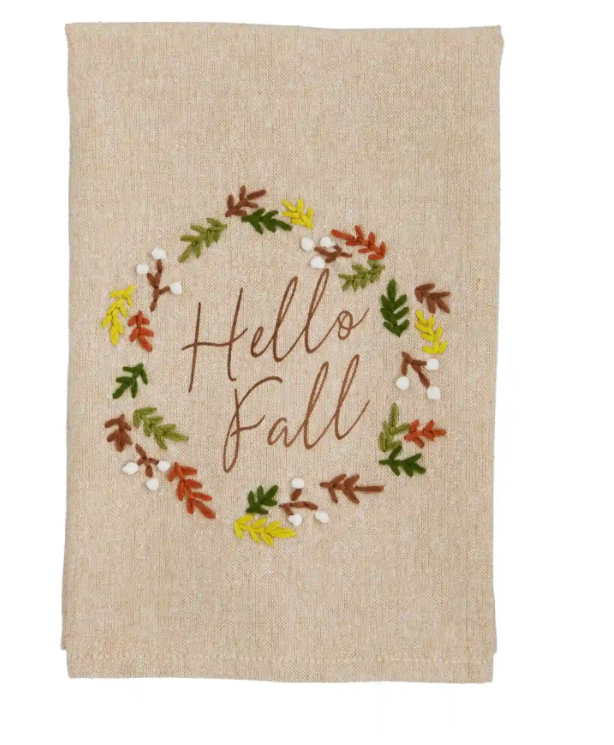 Fall Hand Towel - Eden Lifestyle