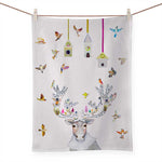 Gingerbread Caribou Tea Towel - Eden Lifestyle