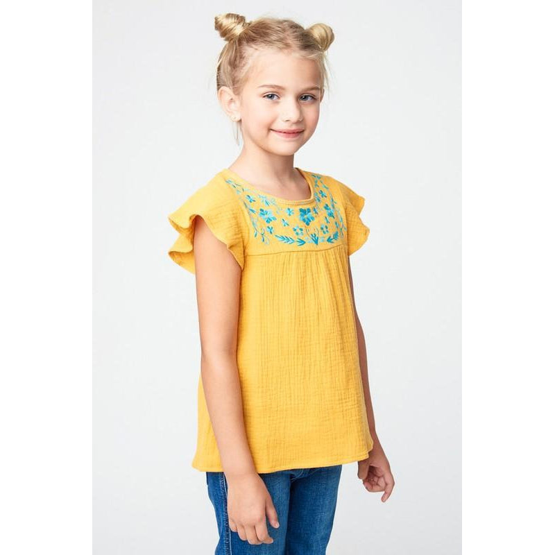 Hayden LA, Girl - Shirts & Tops,  Honey Please Top