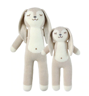 Honey the Bunny Hand Knit Stuffed Animal Doll - Eden Lifestyle