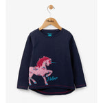 Hatley, Girl - Tees,  Hatley I Believe in Unicorns Long Sleeve Tee