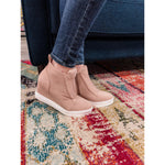 Eden Lifestyle, Shoes - Women,  Blush Wedge Sneaker