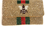 Eden Lifestyle, Accessories - Handbags,  Small Beaded Bee Clutch