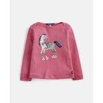 Joules, Girl - Tees,  Joules Esme Roller Horse Tee