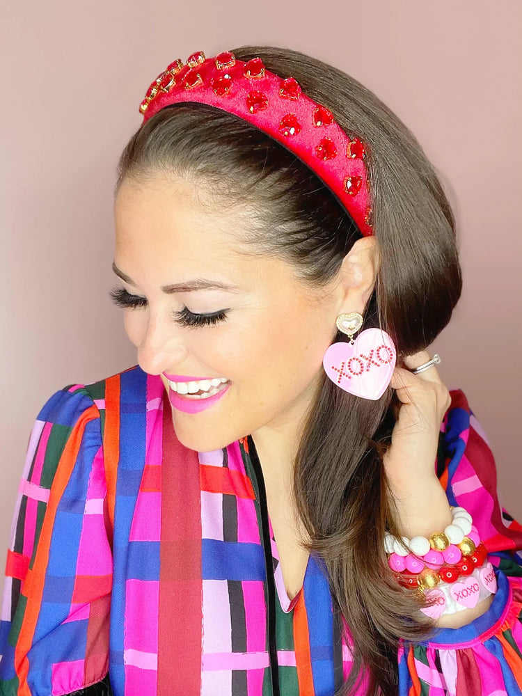 XOXO HEART EARRINGS - Eden Lifestyle