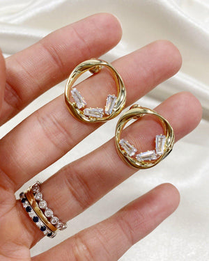 Bracha, Accessories - Jewelry,  Paris Studs Earrings
