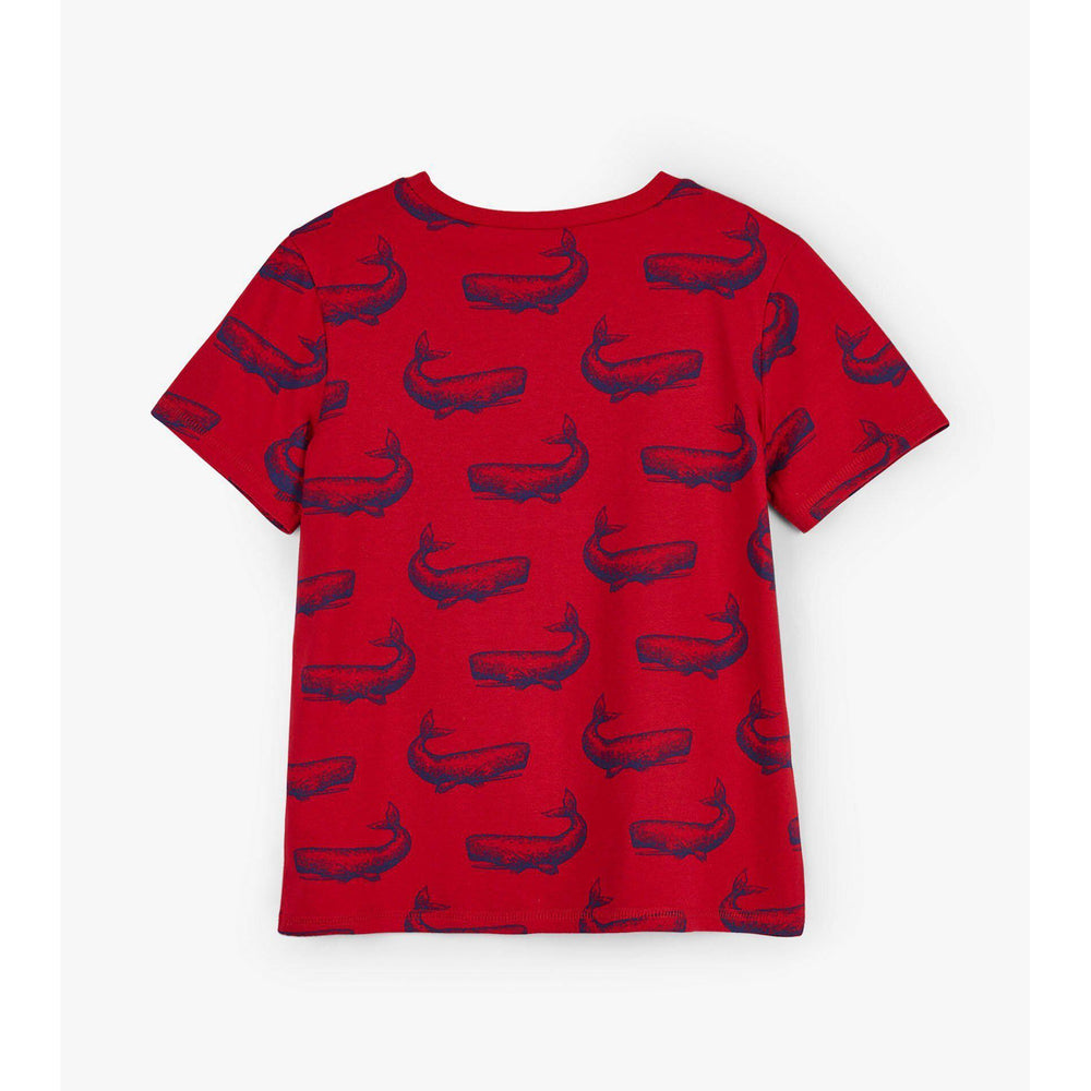 Hatley, Boy - Tees,  Hatley Whale Pod Graphic Tee